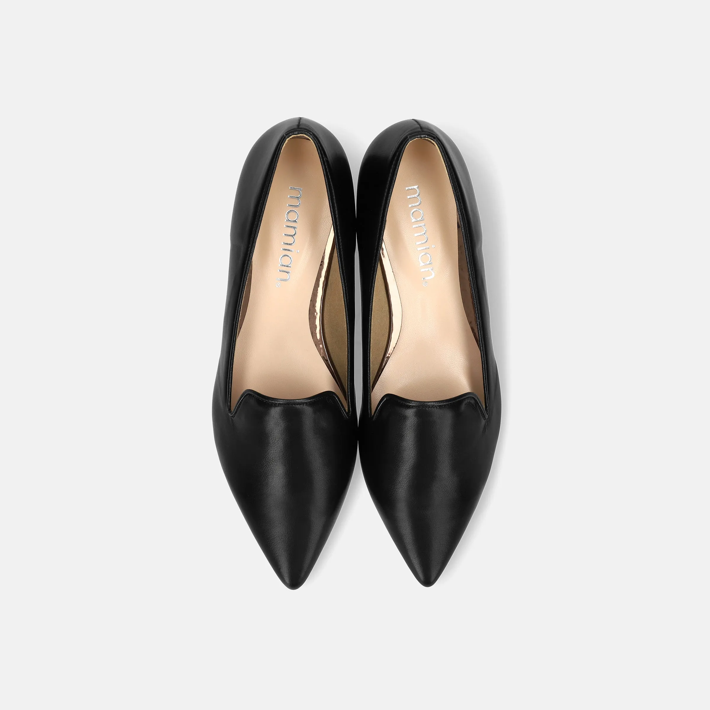15% OFF: 2024SSBI: Opera Design Flat Shoes (4772) Black