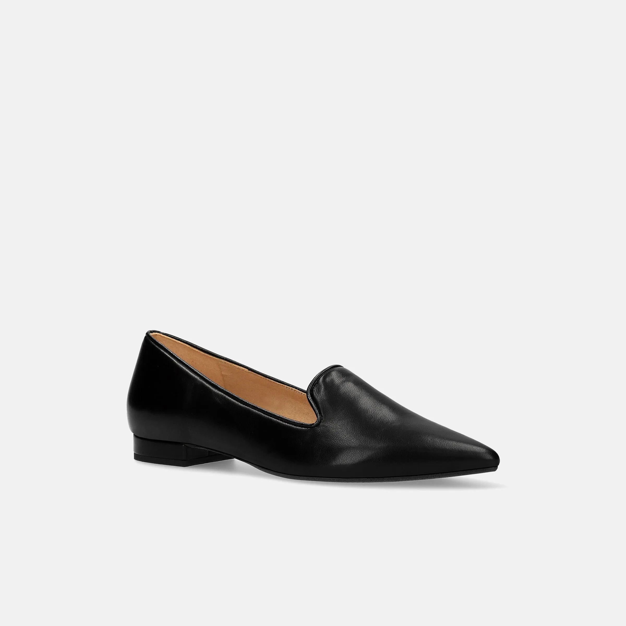 15% OFF: 2024SSBI: Opera Design Flat Shoes (4772) Black