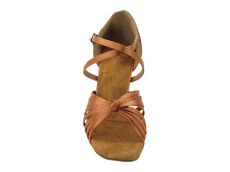 1714X Dark Tan Satin