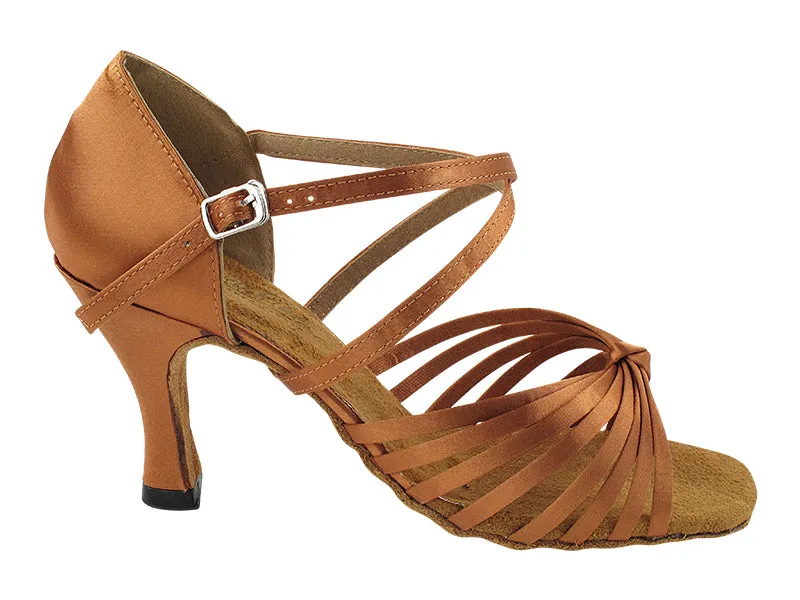 1714X Dark Tan Satin
