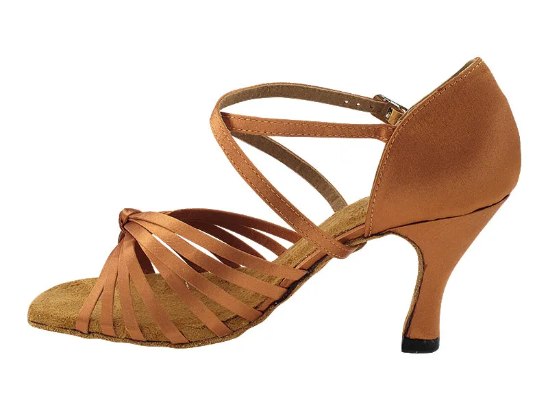 1714X Dark Tan Satin