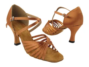1714X Dark Tan Satin
