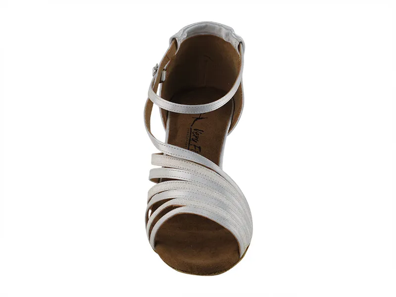 2824LEDSS Ivory Satin_White Glitter