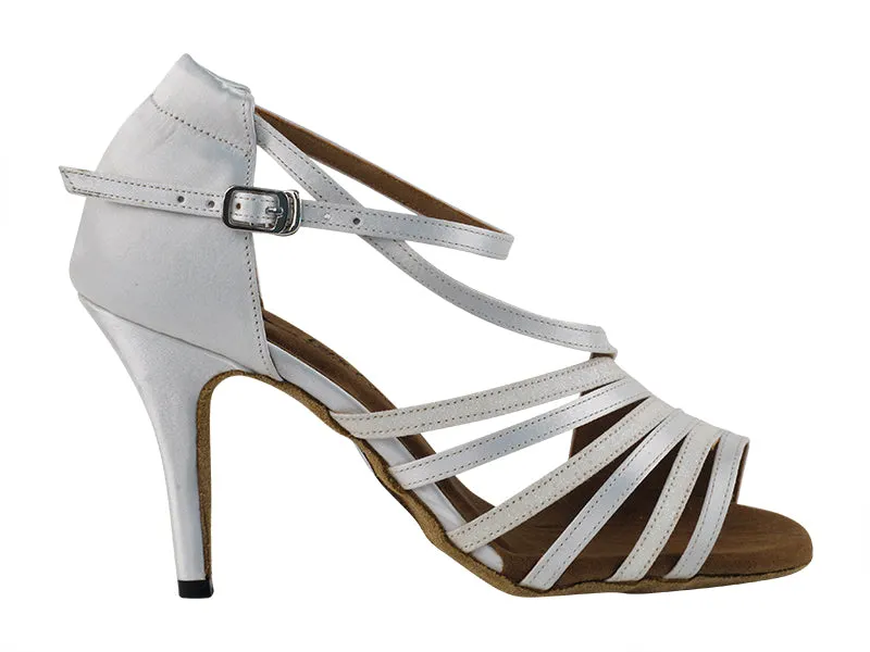 2824LEDSS Ivory Satin_White Glitter