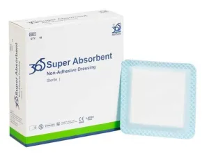 365 Super Absorbent Dressing 10cm x 20cm x 10