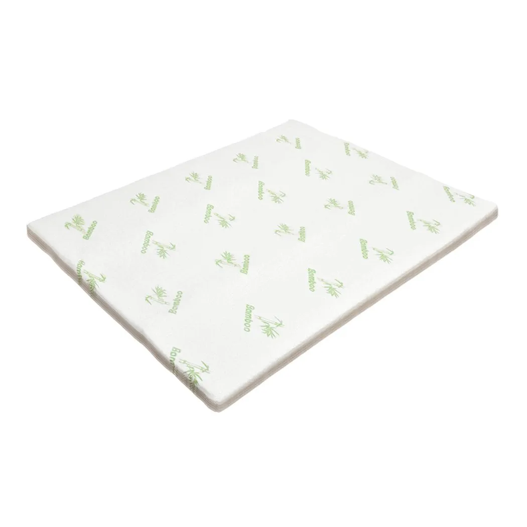 4cm Bedding Cool Gel Memory Foam Bed Mattress Topper Bamboo Cover Queen