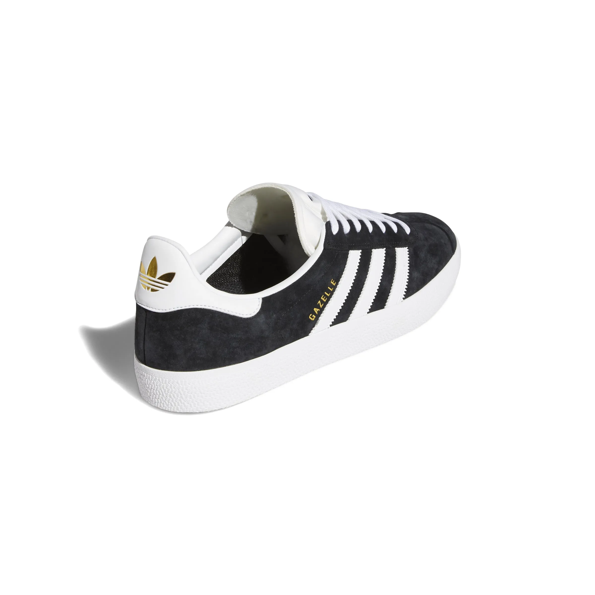 Adidas - GAZELLE ADV - Core Black / Cloud White / Gold Metallic