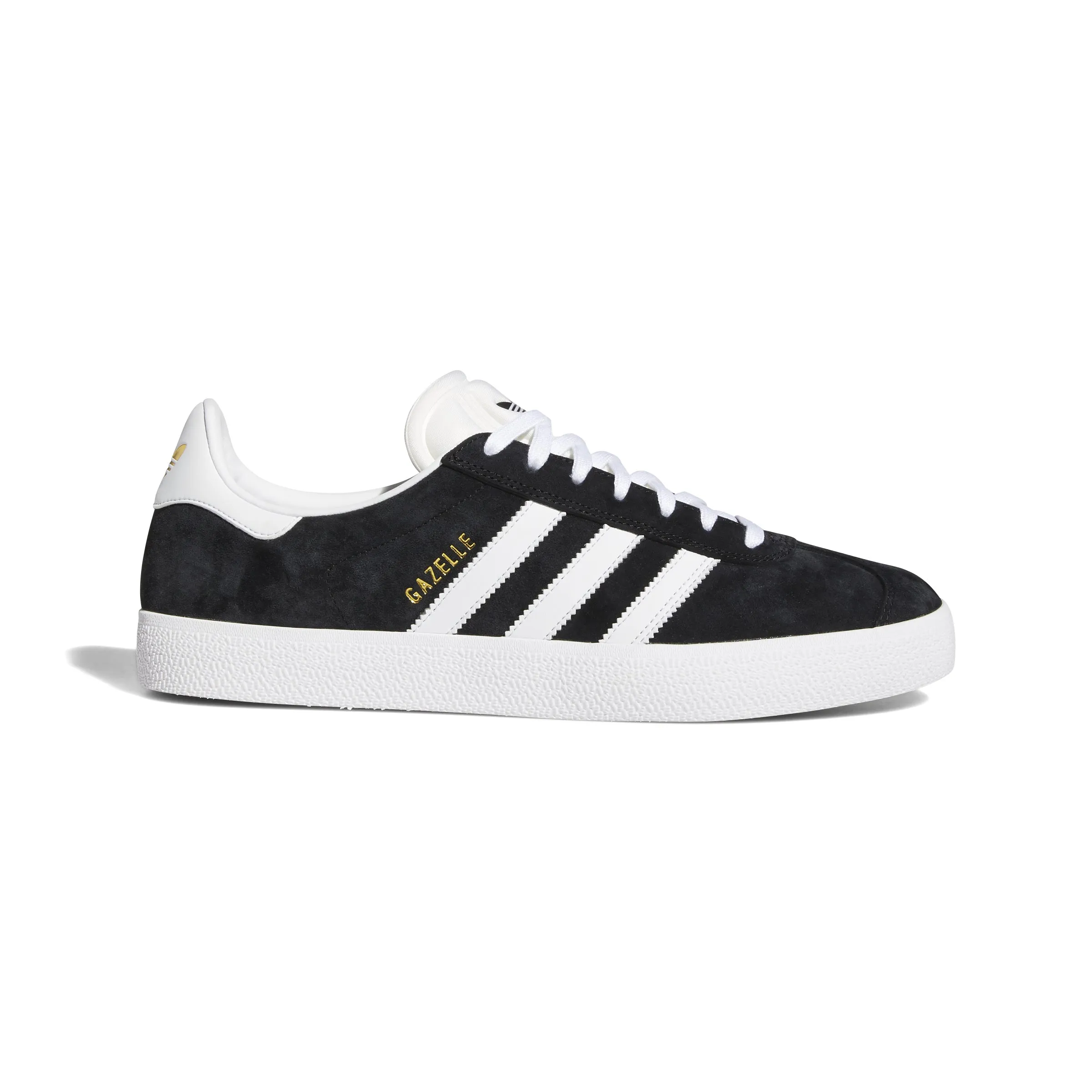 Adidas - GAZELLE ADV - Core Black / Cloud White / Gold Metallic