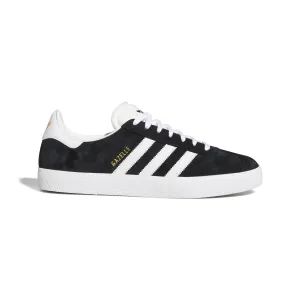 Adidas - GAZELLE ADV - Core Black / Cloud White / Gold Metallic