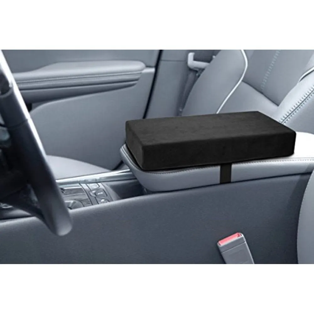 Auto Armrest Console Cushion - Memory Foam Arm Rest Support! Give Your Arm A Comfortable Resting Place As You Drive And Prevent Wear And Tear To The Car Console