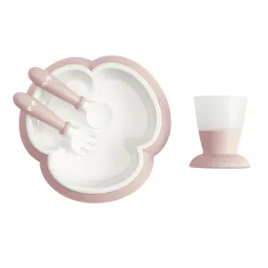 Baby Bjorn Baby Feeding 4-Piece Set (Powder Pink)
