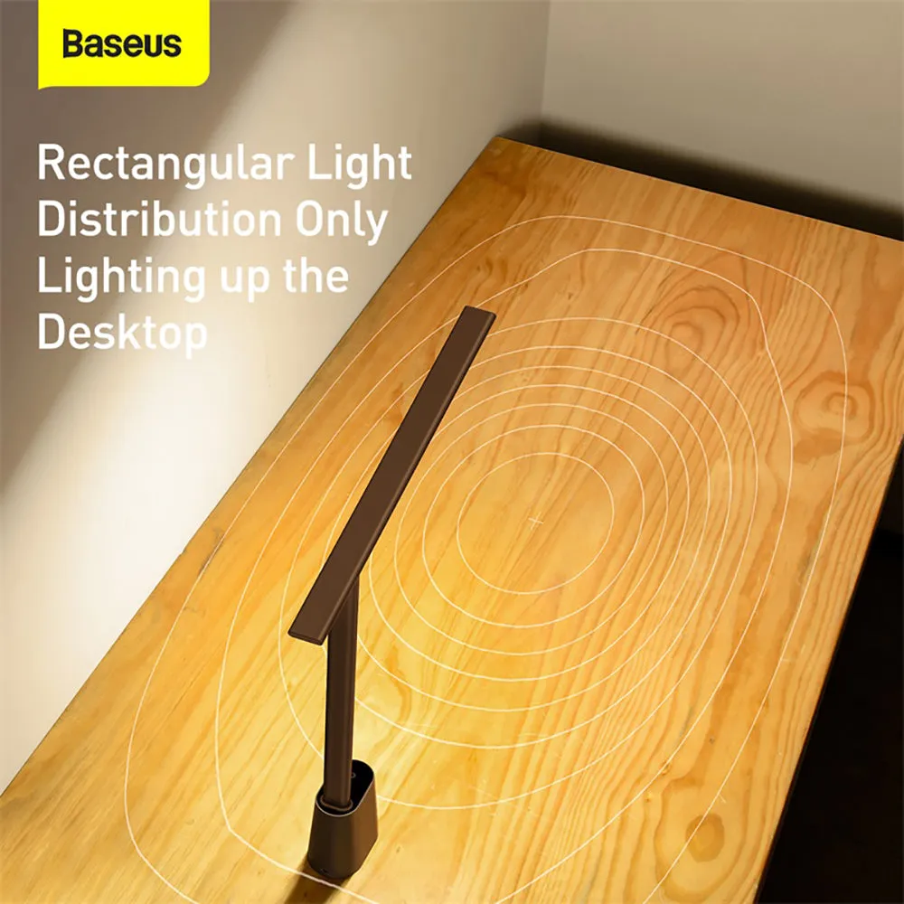 Baseus Smart Eye Series Rechargeable Folding Reading Desk Lamp - Deep Space Gray