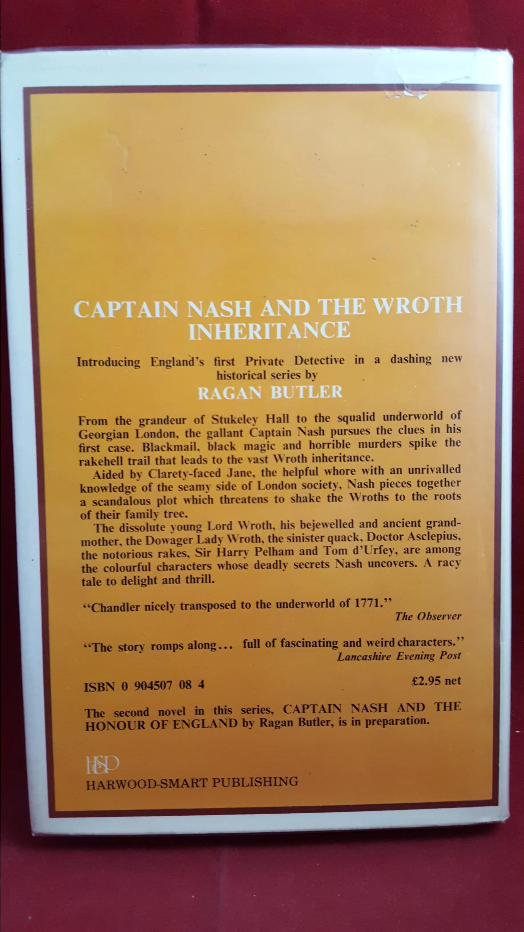 Basil Copper - The Curse Of The Fleers, Harwood-Smart Publishing, 1976