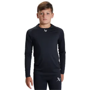 Bauer S22 Pro Long Sleeve Black Top - Youth