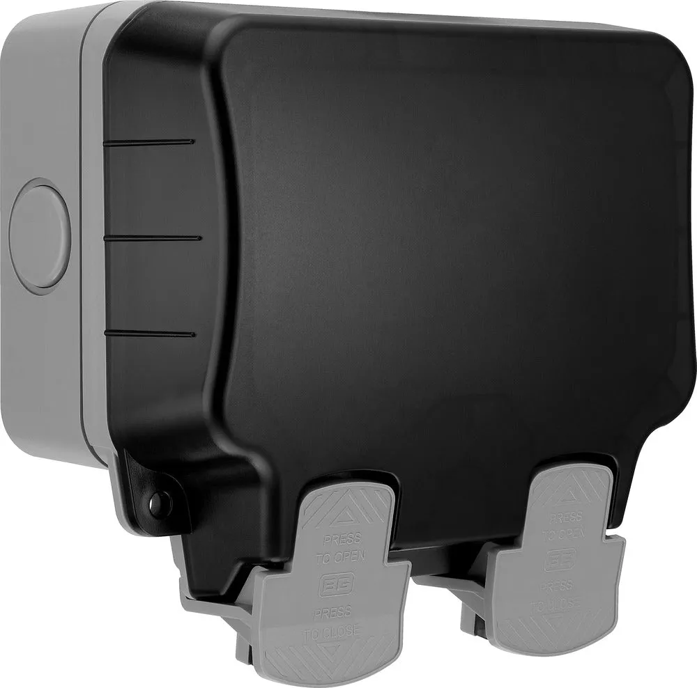 BG WP2GEC-02 Weatherproof Nexus Storm Double Empty Enclosure