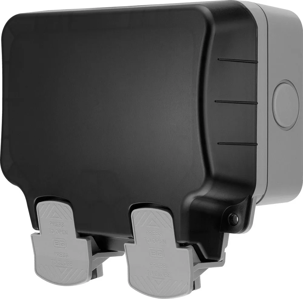 BG WP2GEC-02 Weatherproof Nexus Storm Double Empty Enclosure