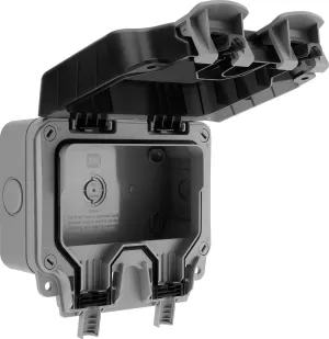 BG WP2GEC-02 Weatherproof Nexus Storm Double Empty Enclosure