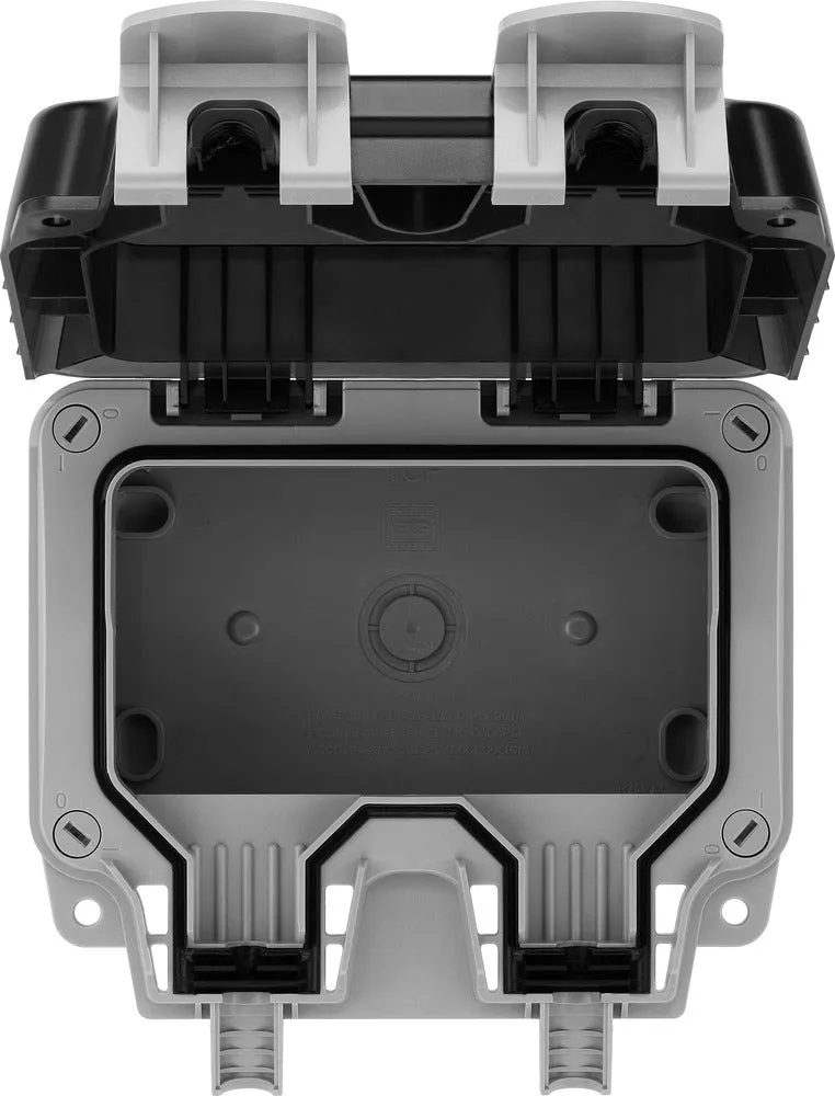 BG WP2GEC-02 Weatherproof Nexus Storm Double Empty Enclosure