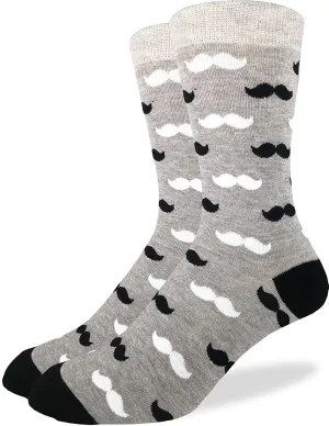 Black & Grey Moustaches