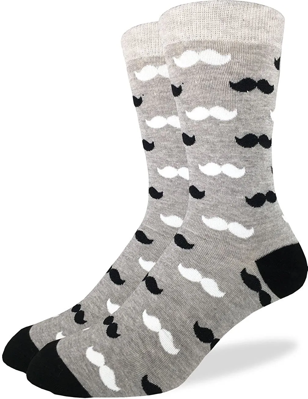 Black & Grey Moustaches