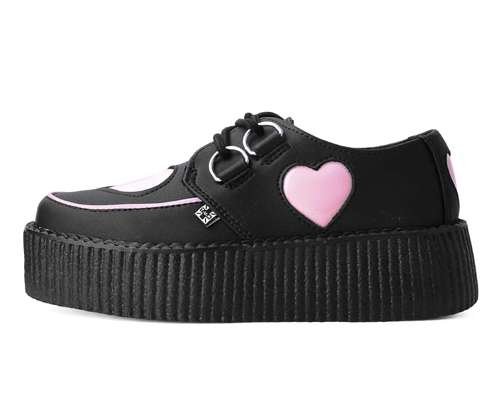 Black & Pink Heart TUKskin™ Viva Mondo Creeper