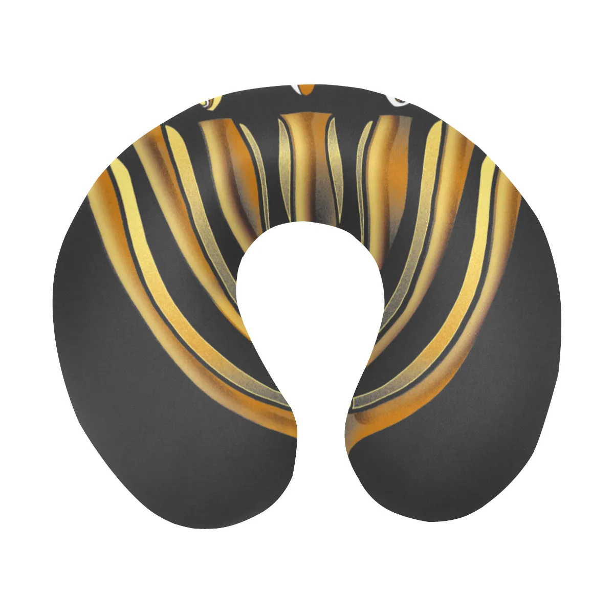 Black MENORAH Neck Travel Pillow