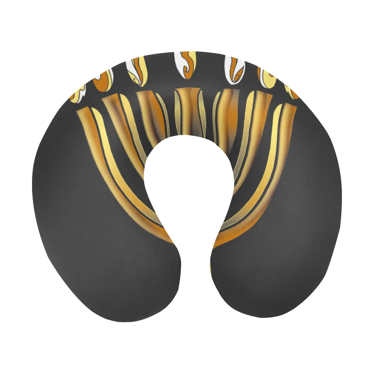 Black MENORAH Neck Travel Pillow
