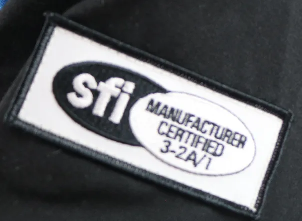 Black Single Layer SFI 3.2A/1 Rated Fire Suit