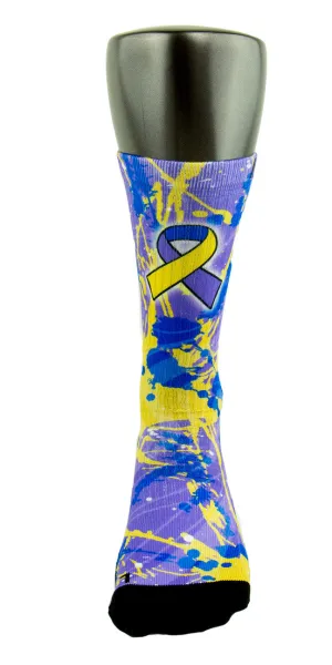 Bladder Cancer CES Custom Socks