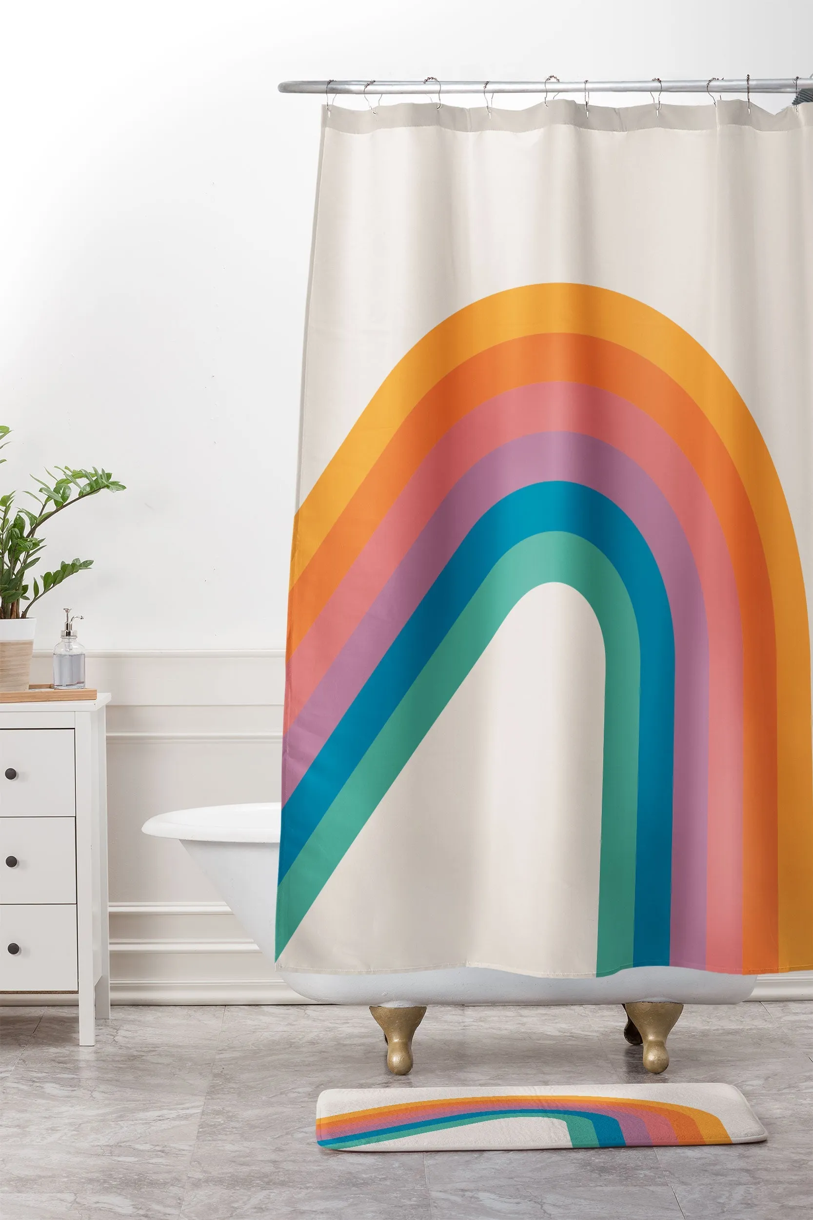 BOCA BENDING BOW MEMORY FOAM BATH MAT