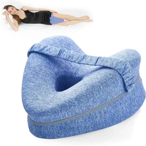 Body Memory Foam Leg Pillow for Sciatica Back and Hip Pain Relief