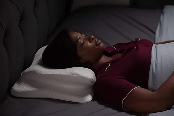 Brand new Copper Fit Angel Ultimate Memory Foam Pillow for Side and Back Sleepers, White, Standard/Queen 20x15x5!