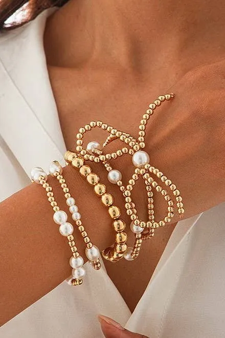 Brooke Bow Bracelet Stack