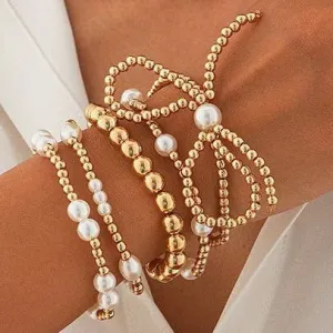 Brooke Bow Bracelet Stack