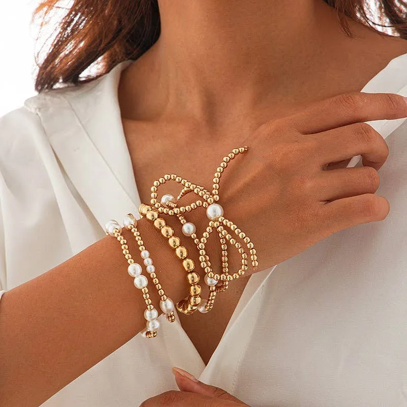 Brooke Bow Bracelet Stack