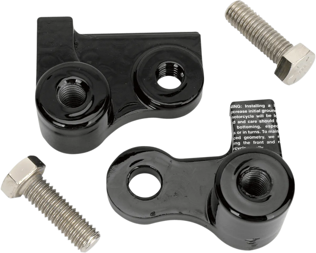 Burly Brand B28-260 Lowering Blocks - Black