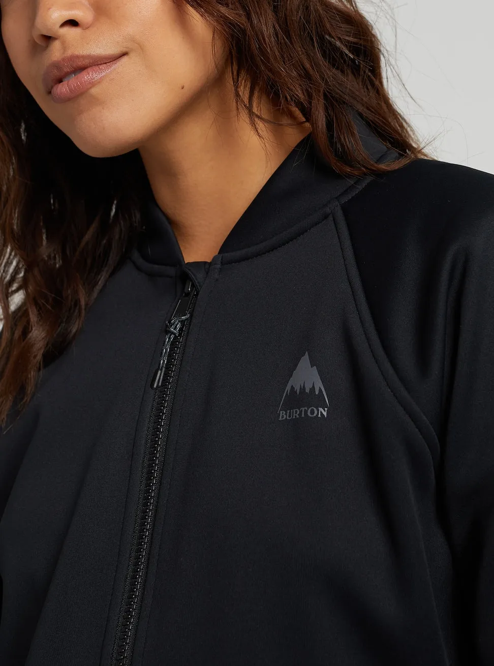 Burton Womens Crown Weatherproof Track Jacket Hoodie