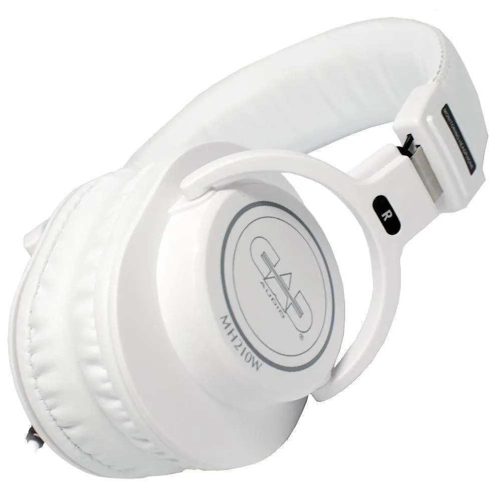 CAD Sessions 210 Studio Headphones ~ White