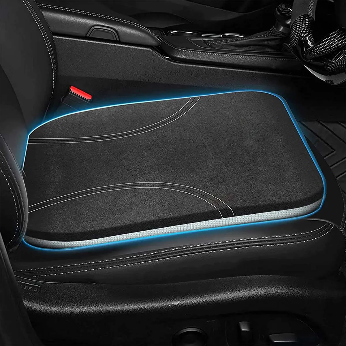 Car Seat Cushion, Custom Fit For Your Cars, Car Memory Foam Seat Cushion, Heightening Seat Cushion, Seat Cushion for Car and Office Chair FD19999