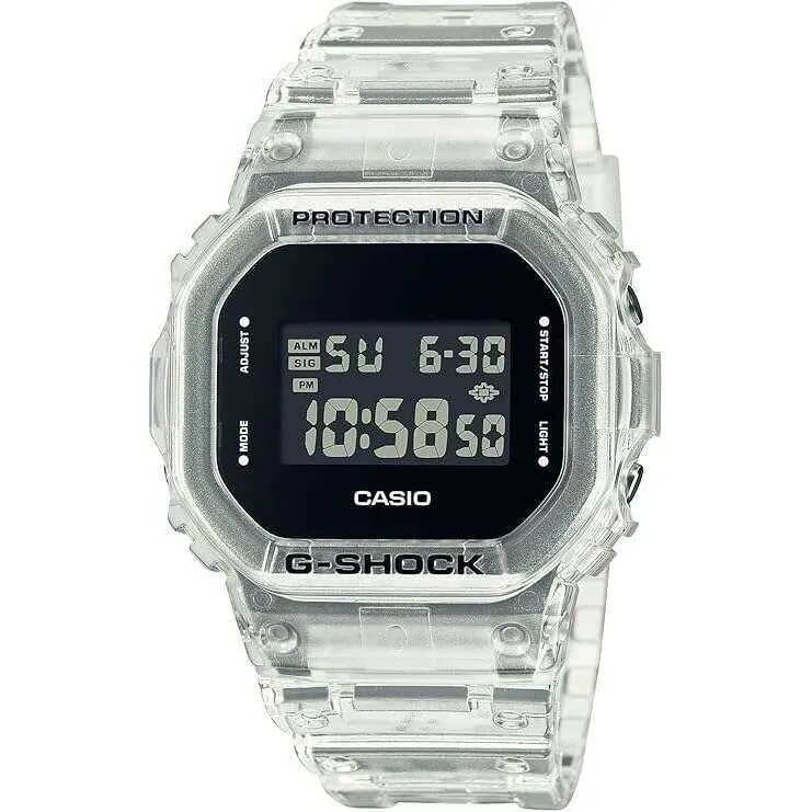 CASIO G-SHOCK DAY-DATE SKELETON COLOR DIGITAL DIAL MEN WATCH DW-5600USKE-7JF