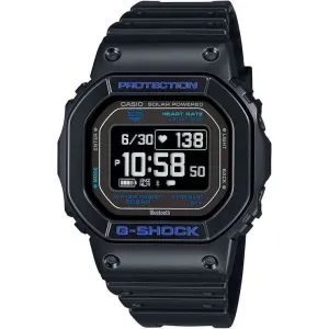 CASIO G-SHOCK G-SQUAD CARDIOMETER BLUETOOTH DIGITAL BLACK & BLUE MEN WATCH DW-H5600-1A2JR