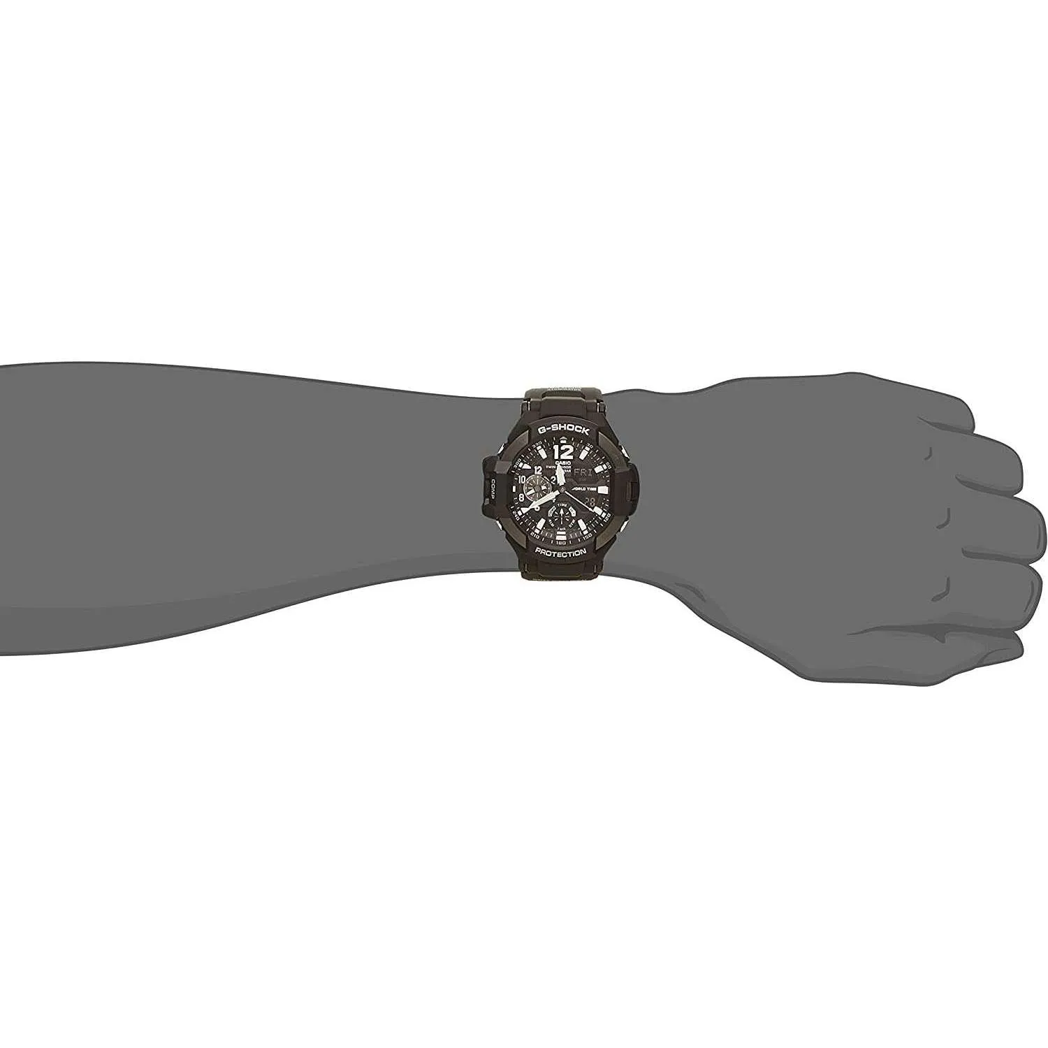 CASIO G-SHOCK GRAVITYMASTER JDM MEN WATCH GA-1100-1AJF