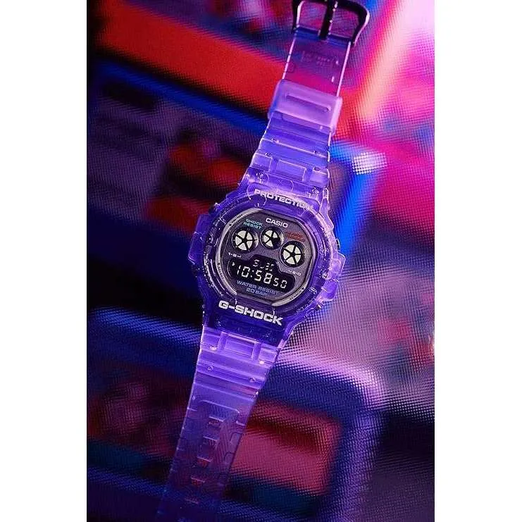 CASIO G-SHOCK JOYTOPIA SERIES LIMITED MODEL DIGITAL PURPLE MEN WATCH DW-5900JT-6JF