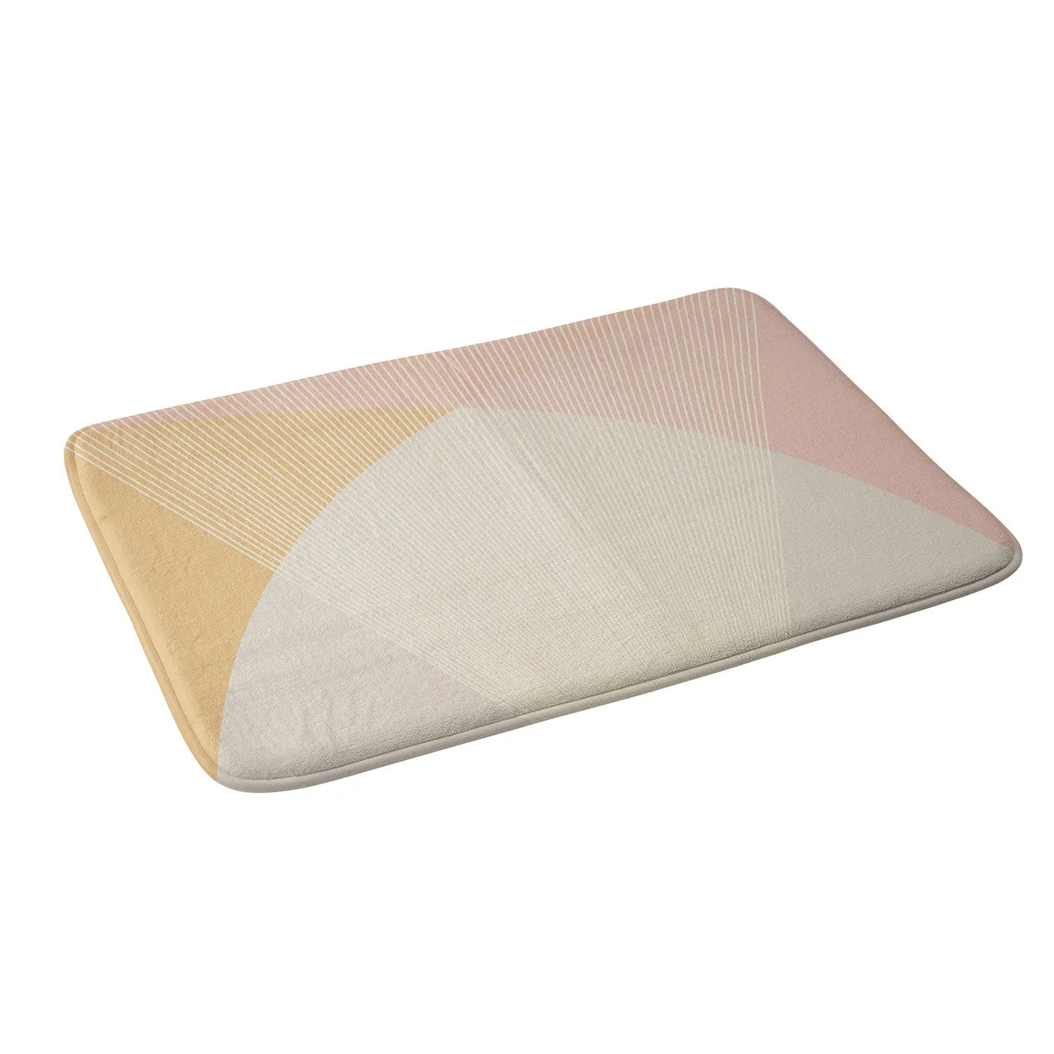 CECILIA PINK MEMORY FOAM BATH MAT