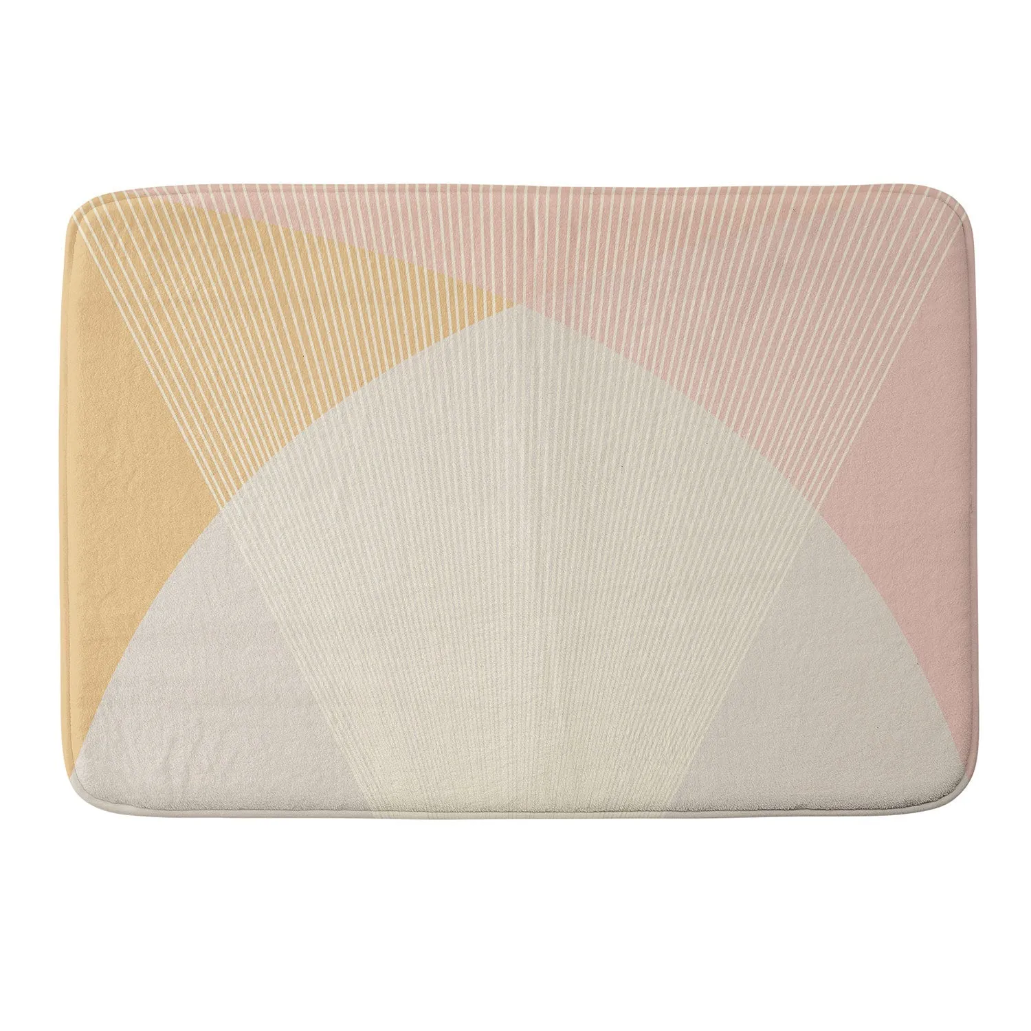 CECILIA PINK MEMORY FOAM BATH MAT