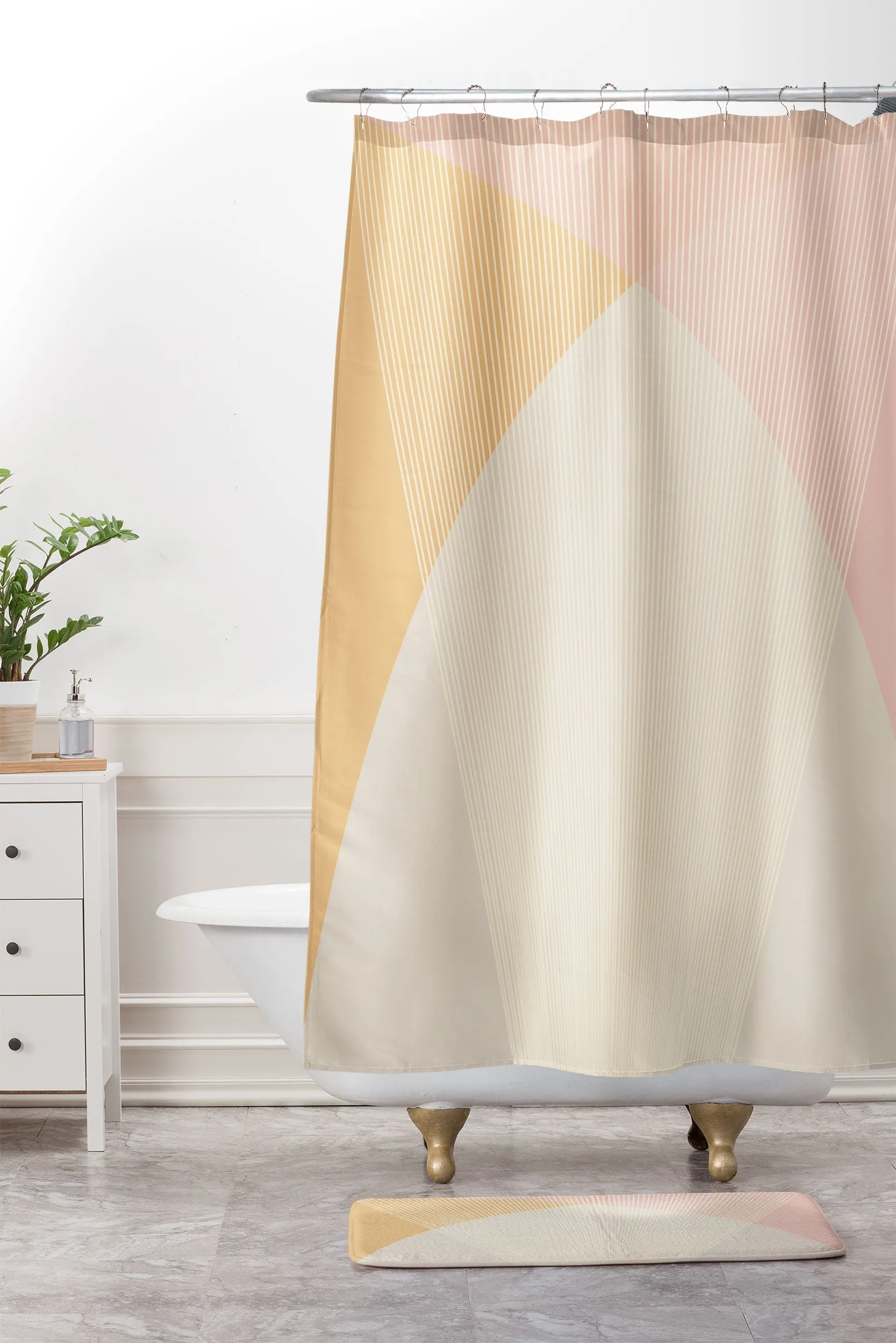 CECILIA PINK MEMORY FOAM BATH MAT