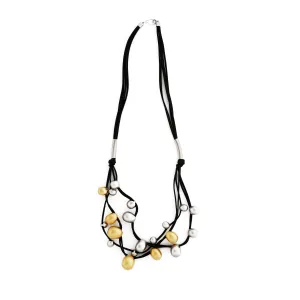 Charlotte Festive multi layer necklace