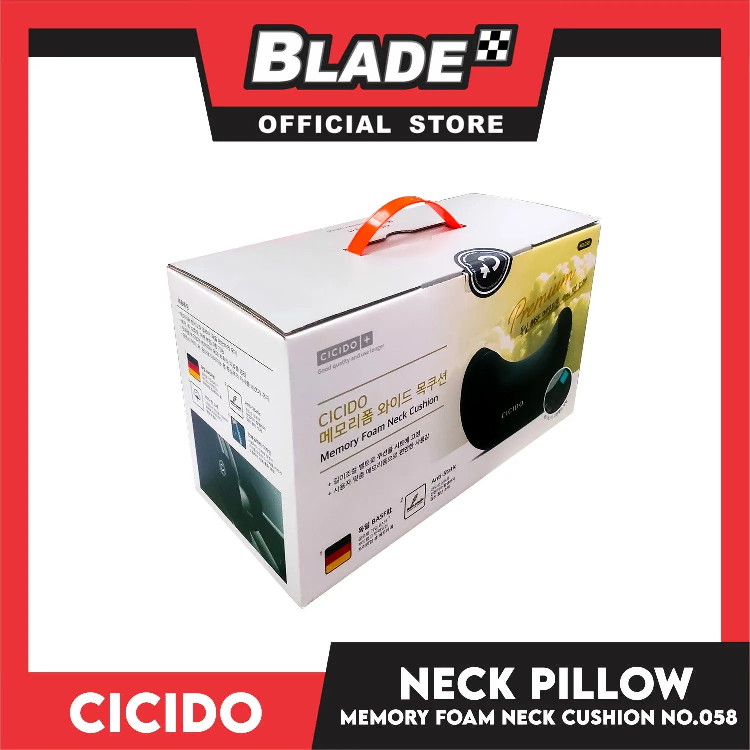 Cicido Memory Foam Neck Cushion No.058