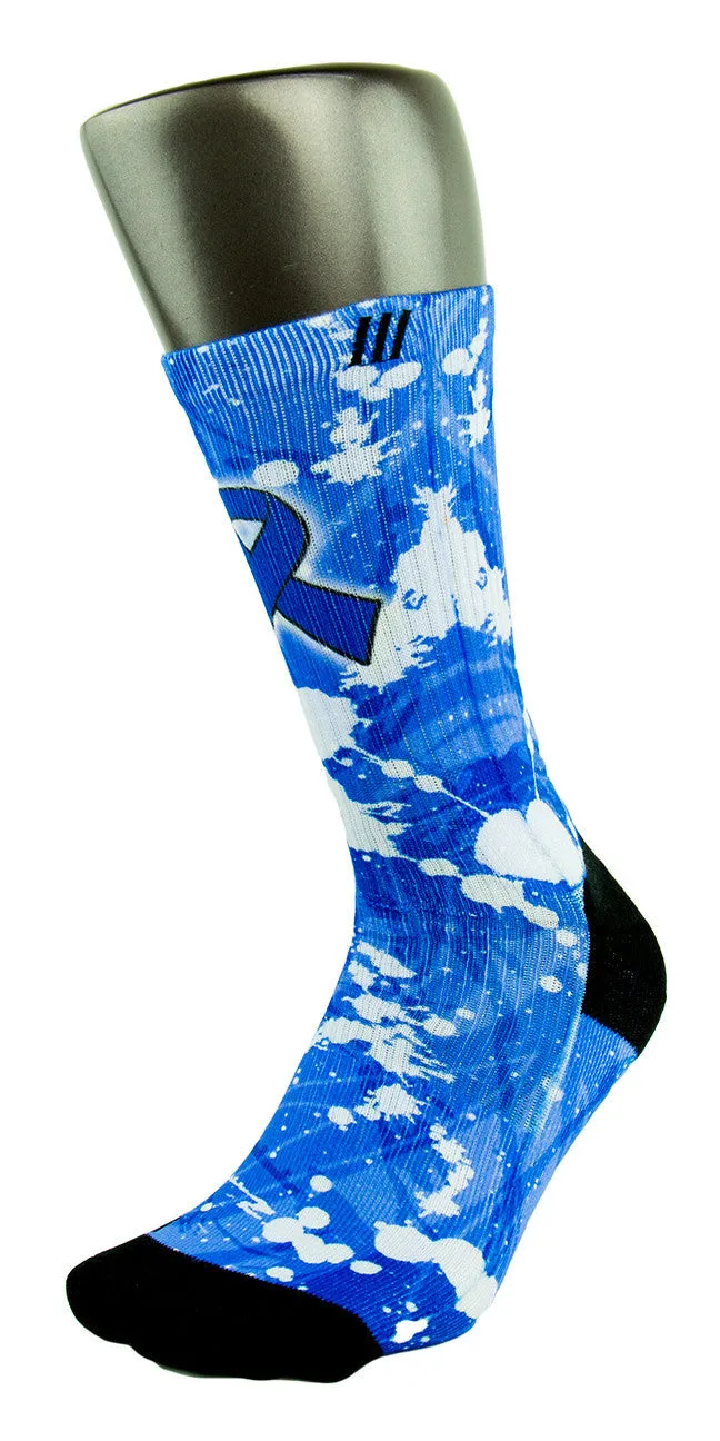 Colon Cancer CES Custom Socks