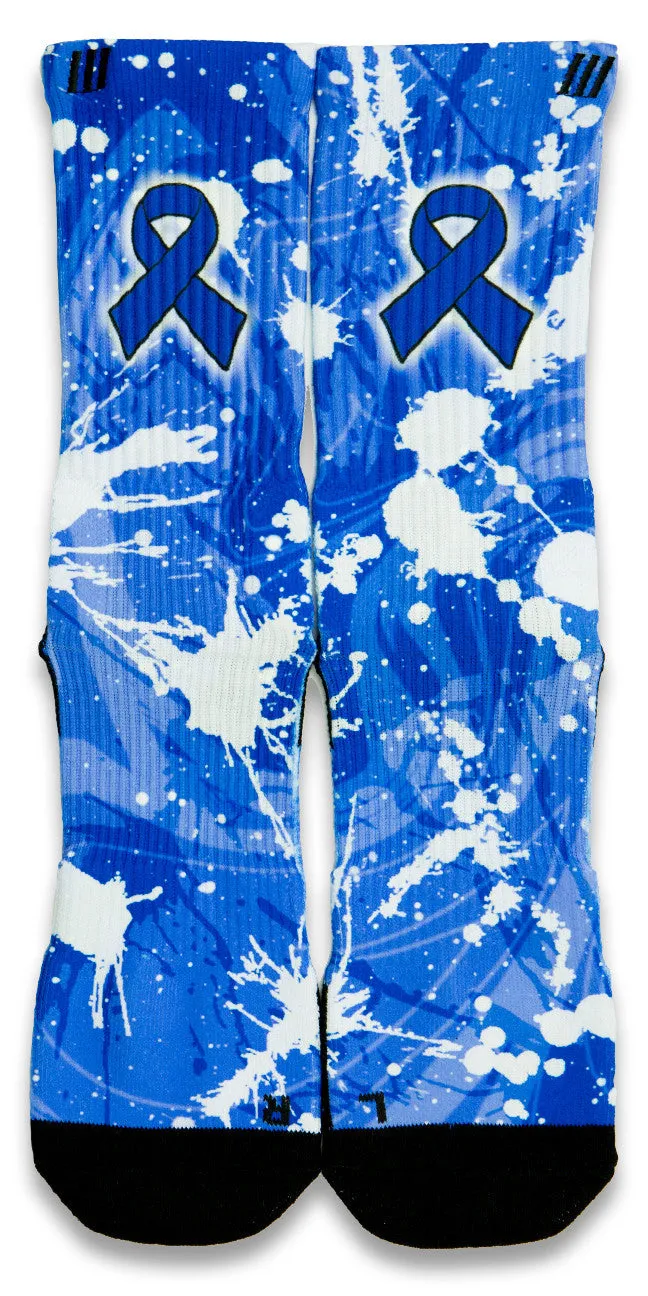 Colon Cancer CES Custom Socks